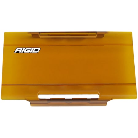 Rigid Industries E-Series 6" Lens Cover - Amber 106933